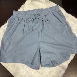Sky Blue Women's Athletic Shorts women’s medium